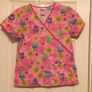 Nickelodeon scrub top